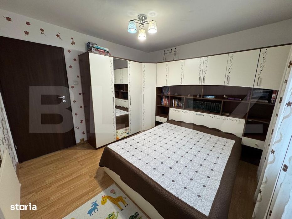 Apartament de inchiriat 2 camere, 50 mp, decomandat, centrala proprie,
