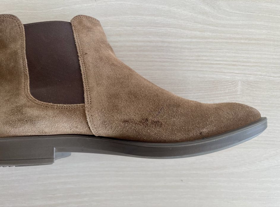 Botine ECCO din piele intoarsa
