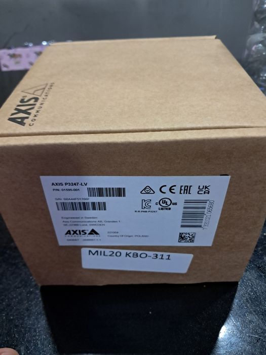 Camera supraveghere IP Dome Axis P3247-LV, 5 MP