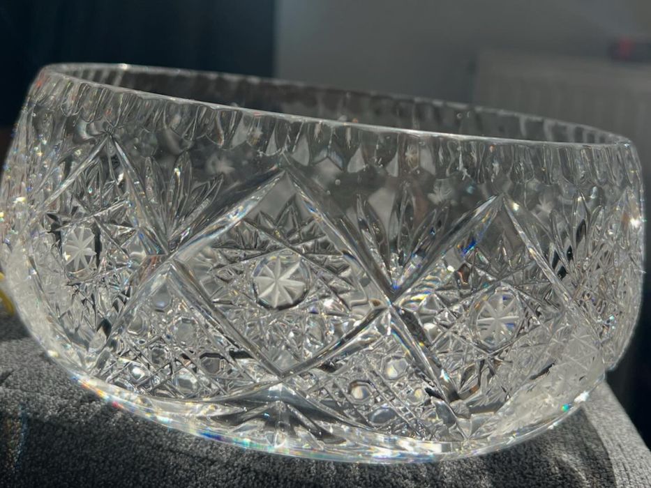 Bol din cristal masiv impecabil