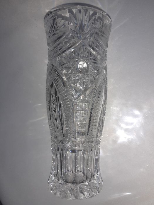 Хрустальная ваза для цветов (новое)