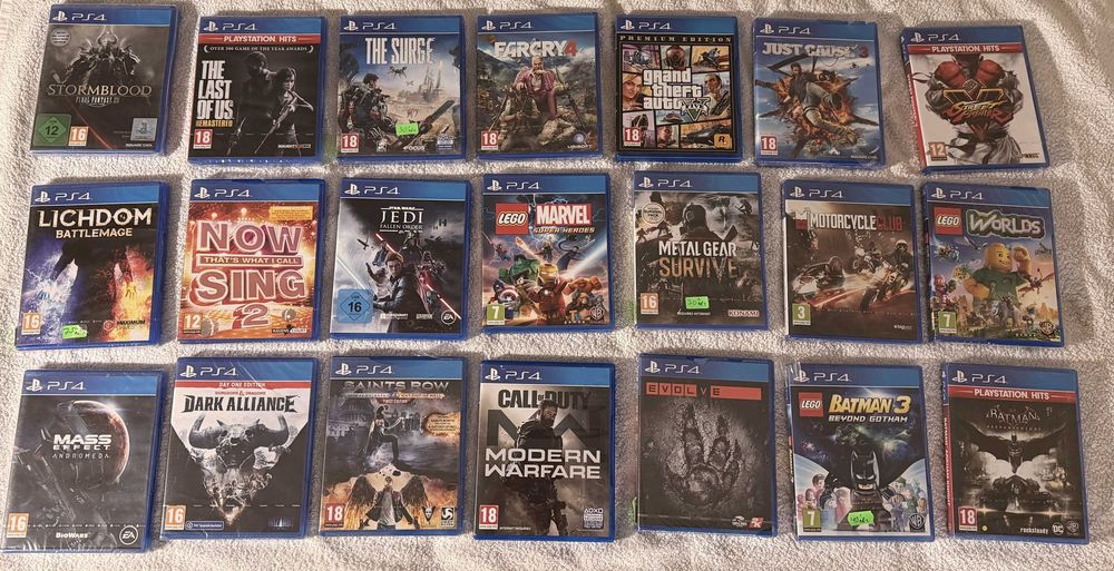 игри за Playstation 4 на цена 15 евро, PS4 игри, PS 4 игри за 15 €