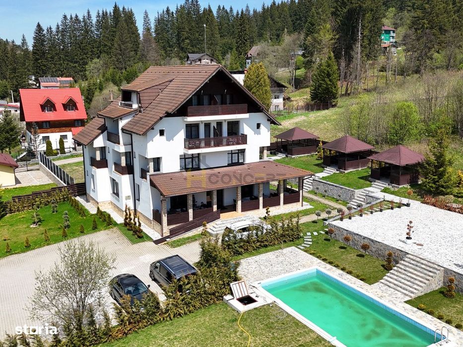 Pensiune exclusivistă Piscină încălzită în Predeal - Afacere la cheie