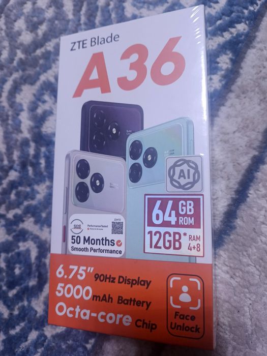 Zte blade A36 64 гигабайт