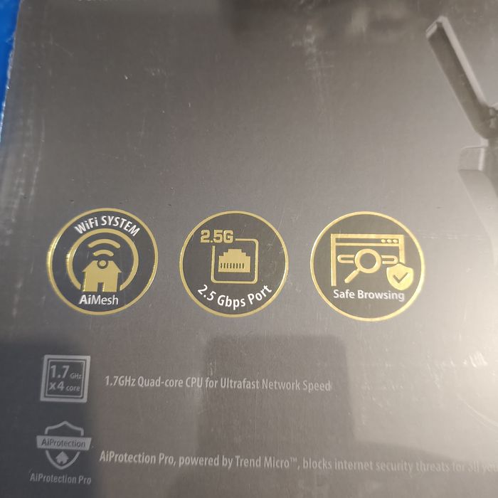 Router asus axe 7800 nou sigilat