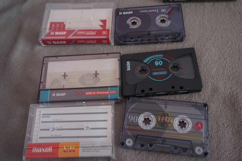 casete audio crom si normal lot de 7 bucati