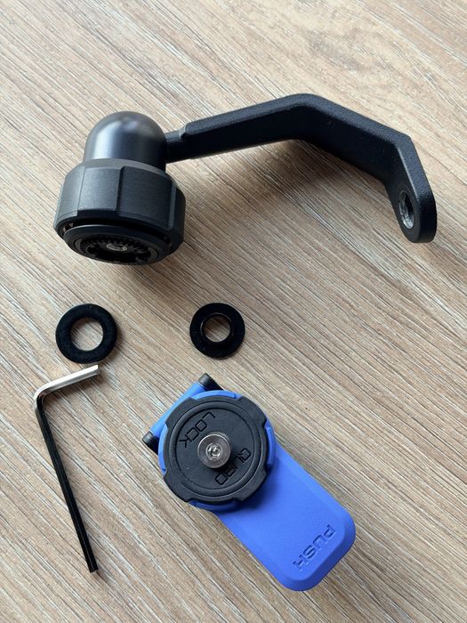 Quadlock Mirror  Stem mount стойка за телефон на мотор