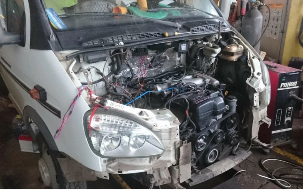 СВАП установка двигателя