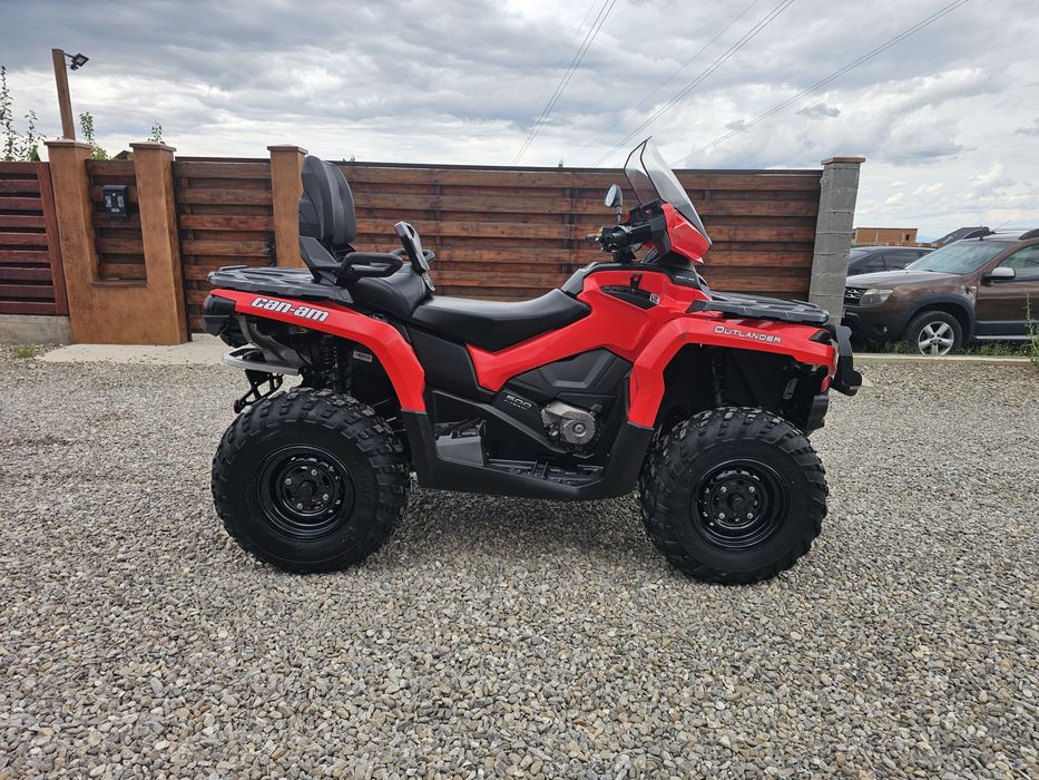 Can Am Outlander Max 500cm// import Finlanda // 400km!!// variante atv Cf Moto,Polaris
