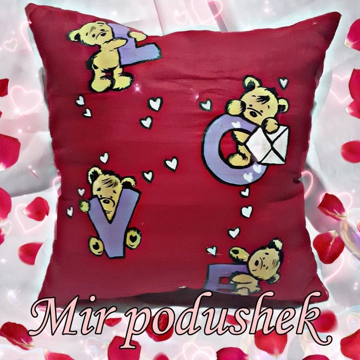 Подушки  ручная работа