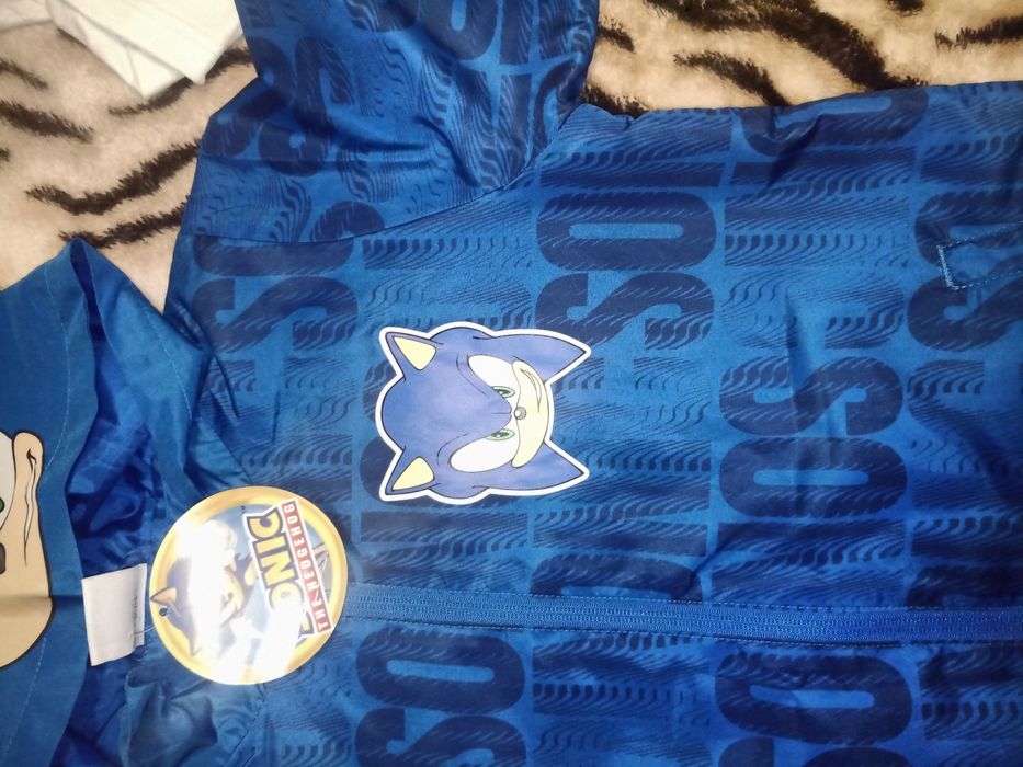 Детска ветровка Sonic суичър горница