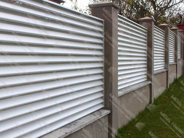 Забор жалюзи еврожалюзи