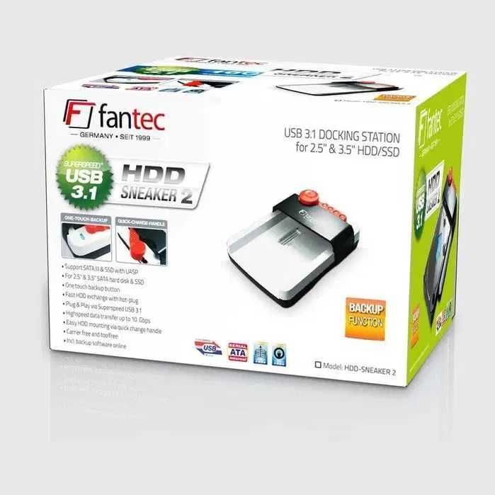 Docking station SUPERSPED USB 3.1 conector SATA hdd 3.5+HDDSSD 2.5