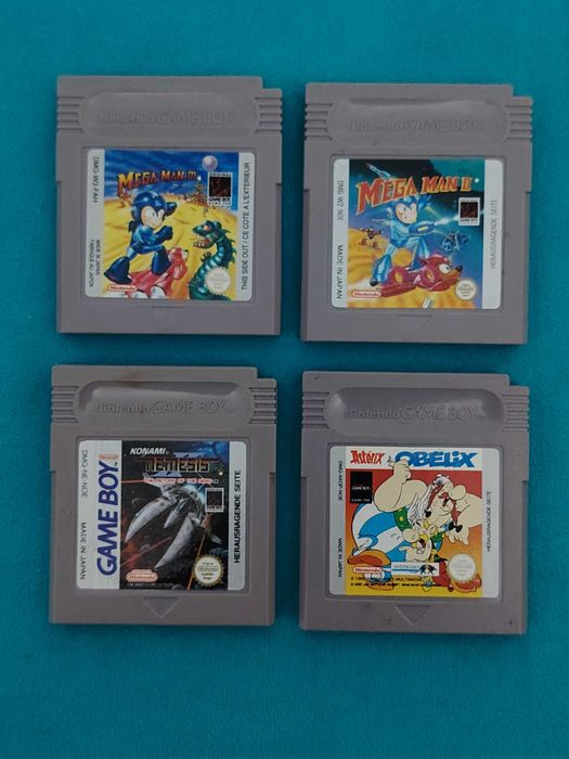 Jocuri Nintendo Gameboy, Mega Man ll, Mega Man lll,  Nemesis, Axterix & Obelix