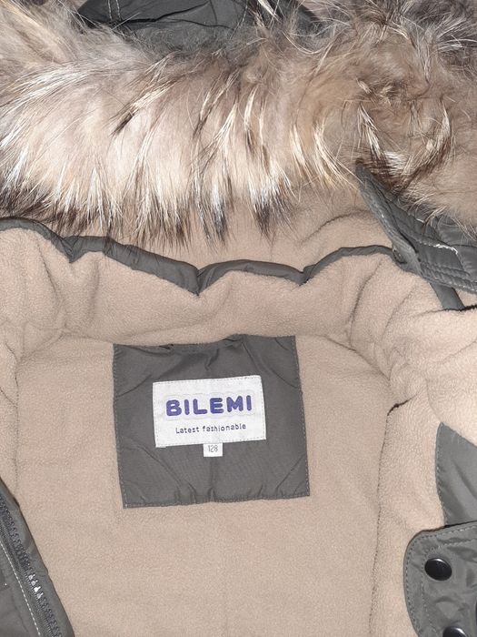 Зимняя куртка с очками