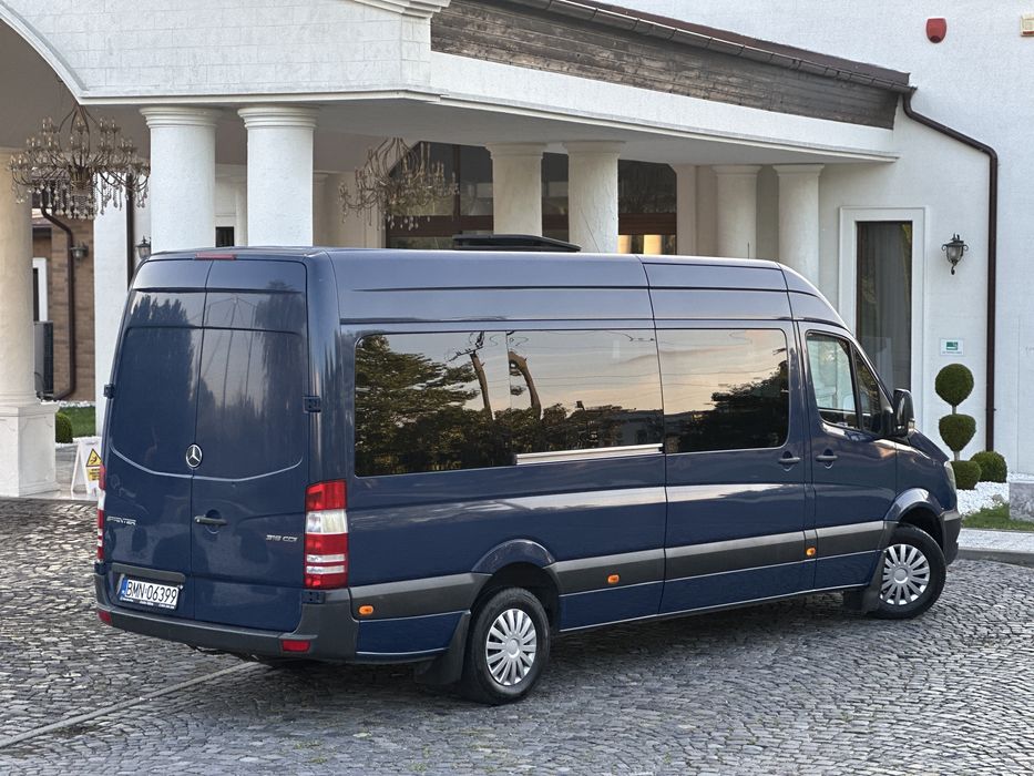 Mercedes Sprinter 316 CDi / 9 Locuri / Clima / Pilot / Camera Marsalier / Navi / Scaun Perna de aer / Lung Maxi / 319,318,519,518,313,311,418,419,316