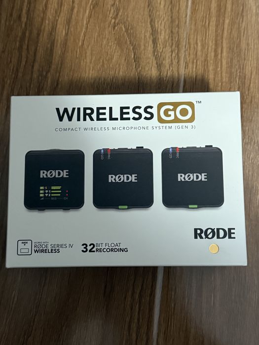 Sistem lavaliera rode wireless go gen 3 SIGILAT