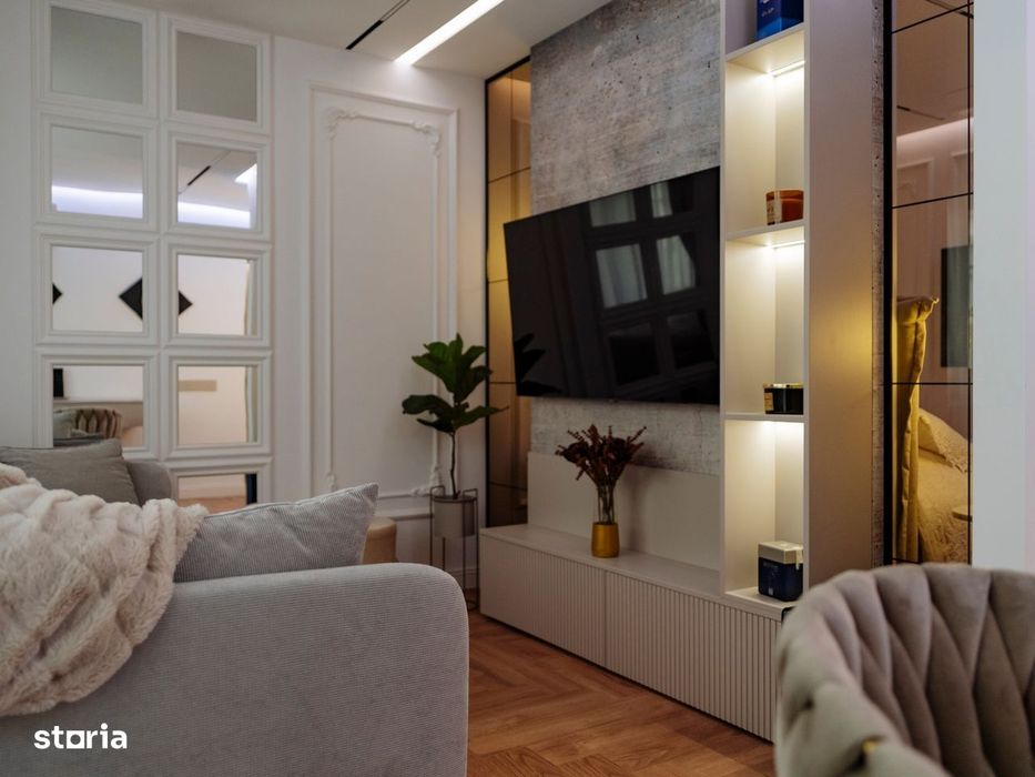 Decebal-garsoniera renovata-3/4-dec, mobilata+utilata lux,135000 €