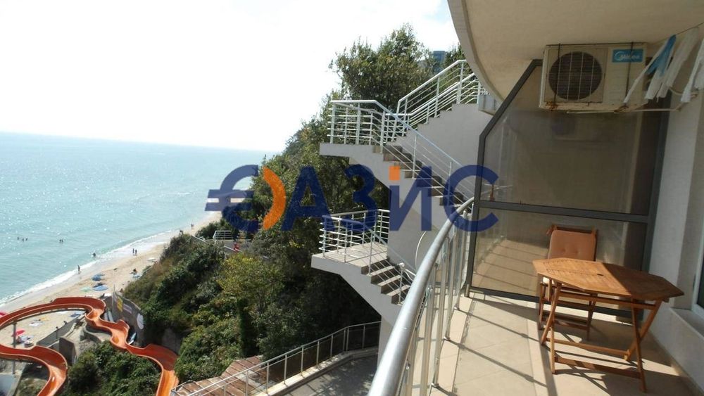 Първа линия на морето !2-стаен апартамент, директен изглед към морето,