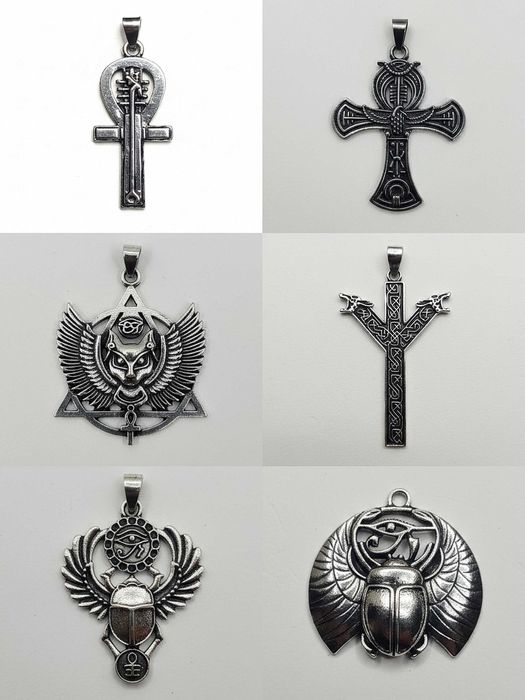 Кулон-Подвеска. Амулет, Медальон, Талисман, Оберег с Гайтаном.