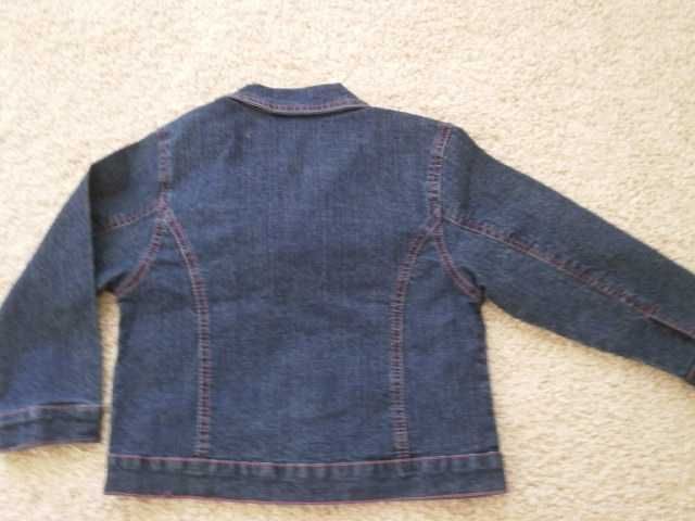 Детски дънков комплект дънково яке с панталон, нов, размер 1