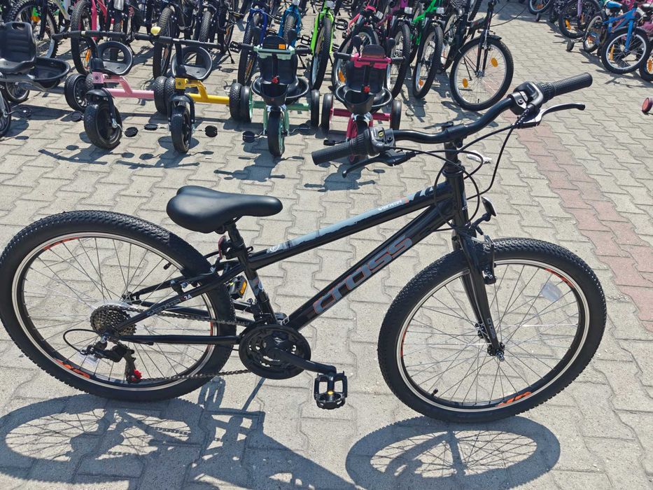 CROSS Велосипед 24" SPEEDSTER черен