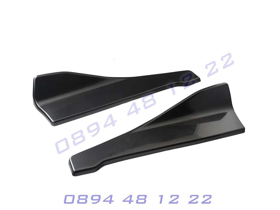 Универсални Странични Добавки Праг Добавка Спойлер Сплитер Задна Броня