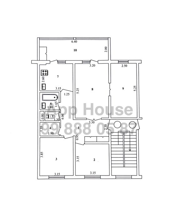4 Комнаты 4/1/5 Лисунова 1, Кадышева, Школа №61, Балкон 2х6 Авиасозлар