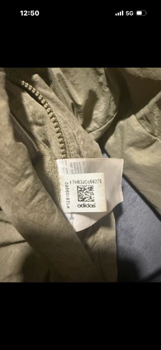 Geaca Adidas 2 fete ( verde olive si negru ) Originala