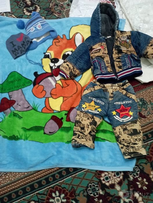 Детские вещи и коляска