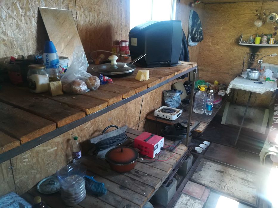 Вагончик жилой двухосный