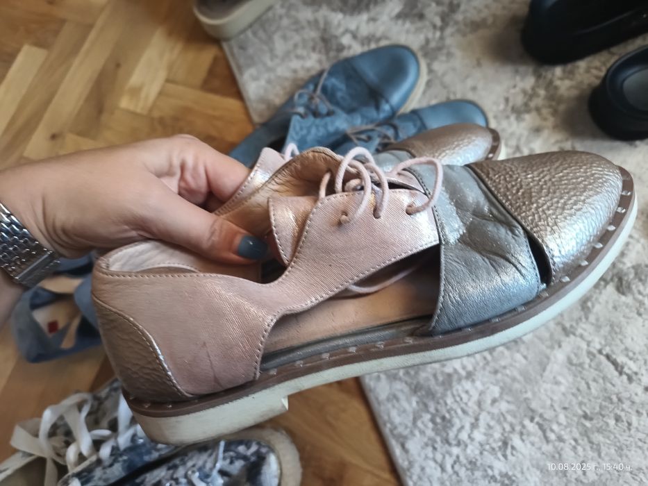 Дамски обувки ест.кожа