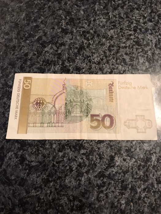 Vând bancnota de 50 mărci