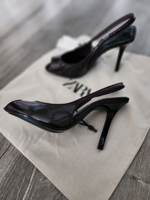 Zara сандали на ток