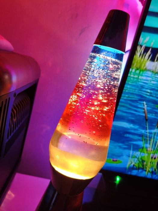 Lampa decorativa USB  iTotal lava lamp
