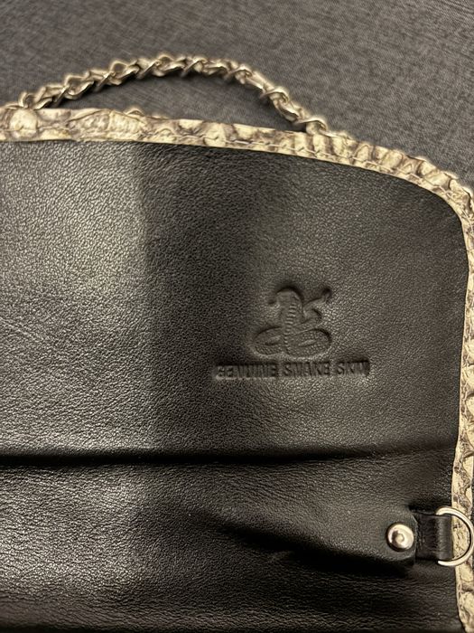 Genuine Snake Skin чанта