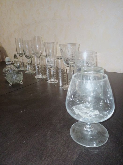 Коллекция стекла сервировки