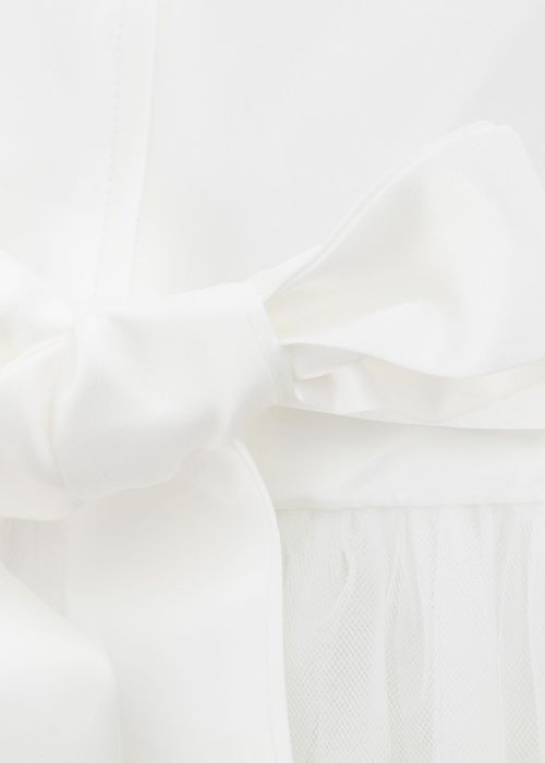 Нова официална бяла рокля размер 90 - 1-2 години