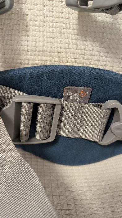 Marsupiu ergonomic Love & Carry AIR X, 7–20 kg, cu husă, stare foarte bună