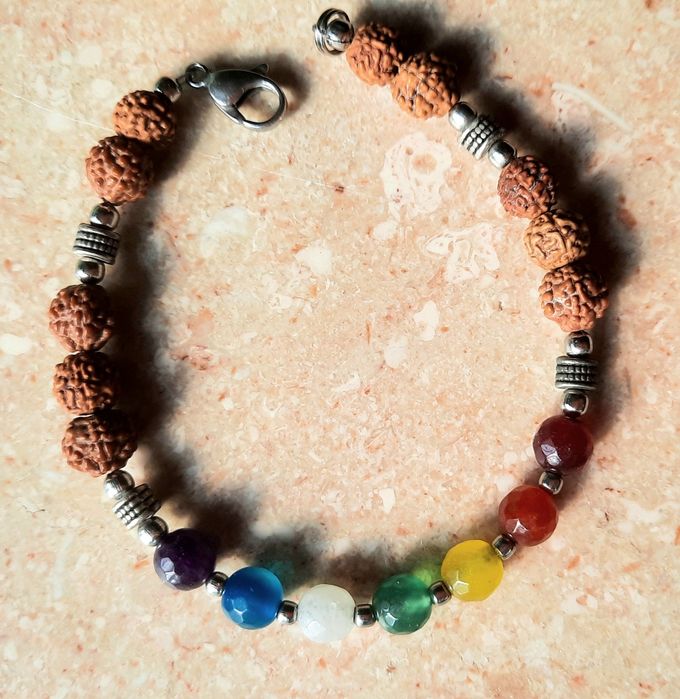 Bratara Echilibrare Chakre cu Rudraksha