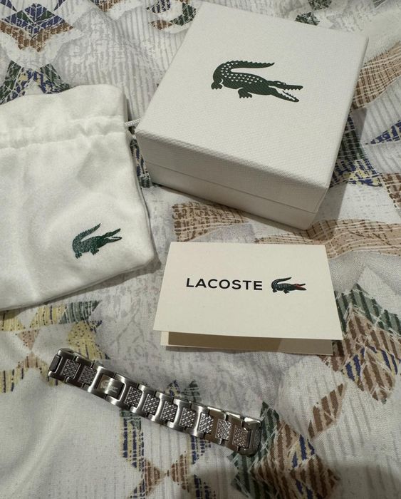 Bratara Lacoste Silvery Noua