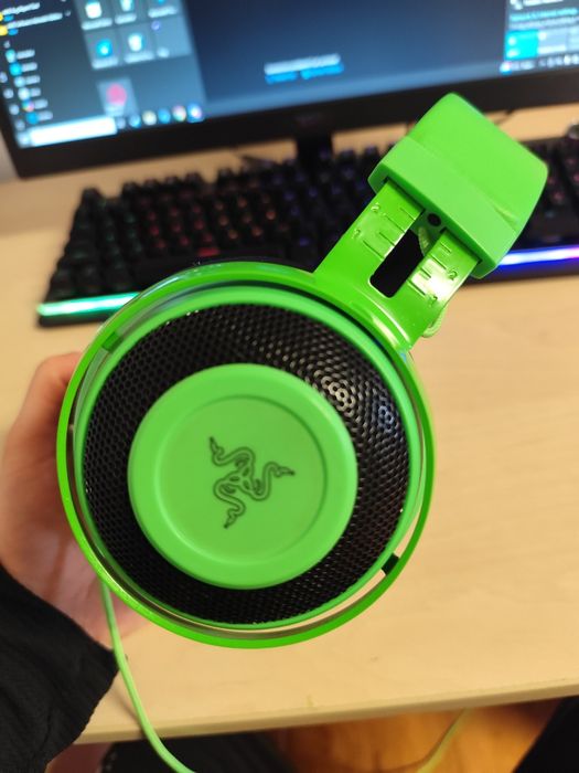 Casti gaming Razer Kraken Pro Green V2