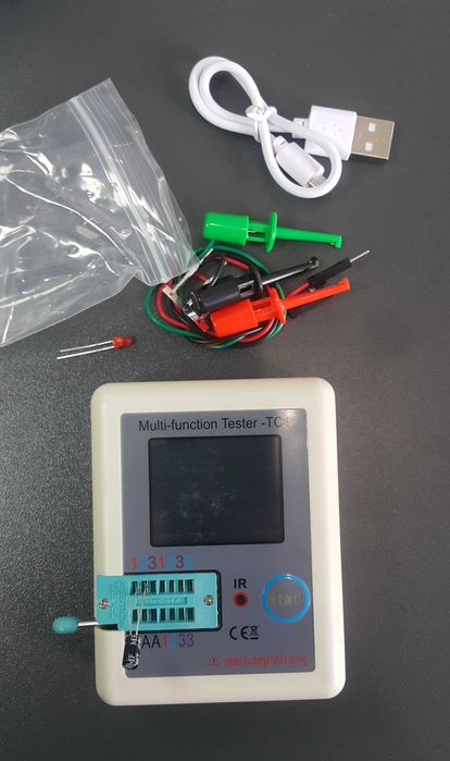 Тестер за електронни елементи и ИР дистанционни