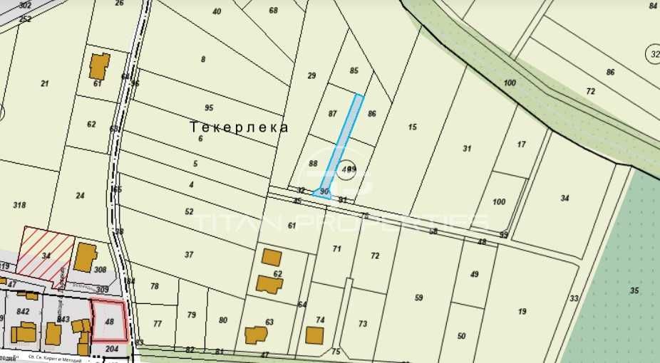 Продава се Парцел в Пловдив, Тракия - 3080 кв.м за 54 €/кв.м - Снимка #2