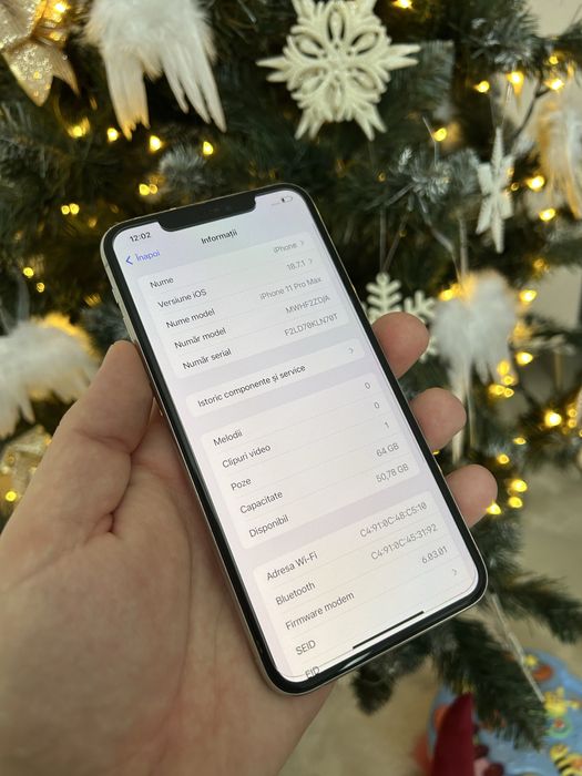 Iphone 11 Pro max-Silver