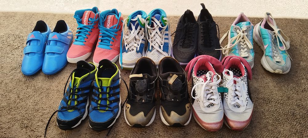 Adidas, nike, puma, reebok 37