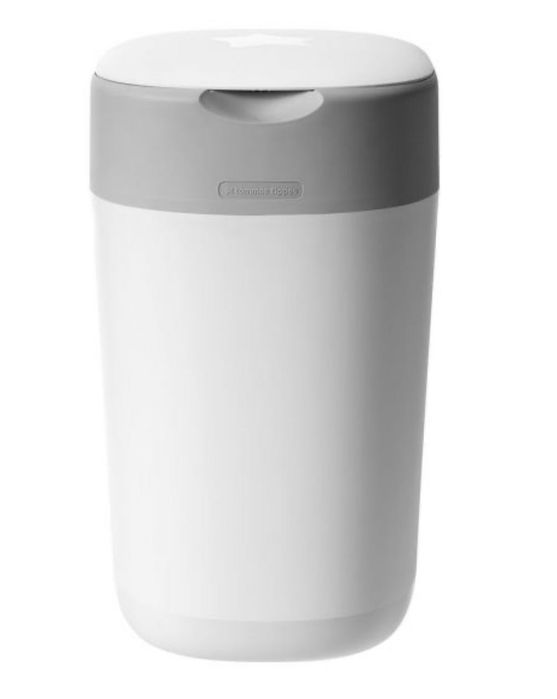 Кош за памперси / пелени Tommee Tippee twist & click бял с торбички