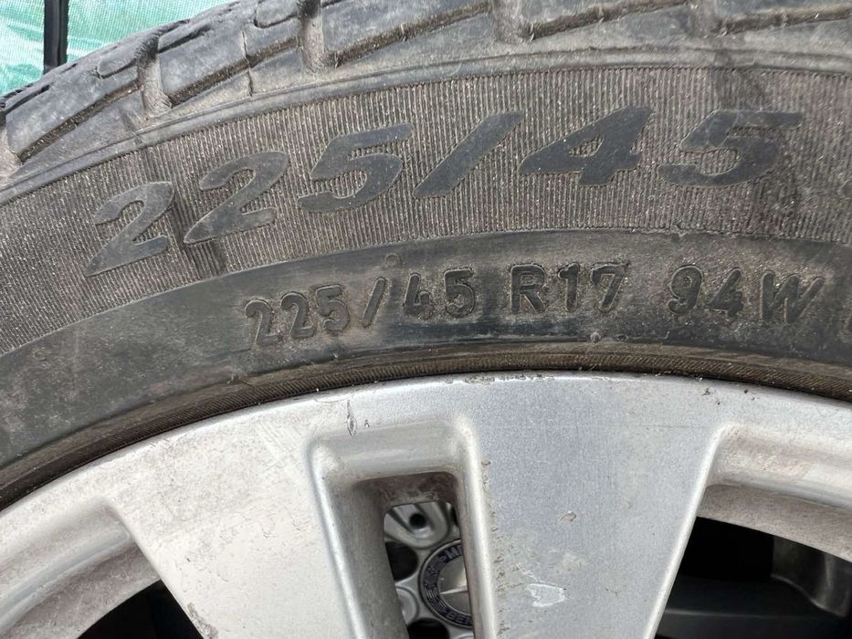 Джанти с гуми за Mercedes