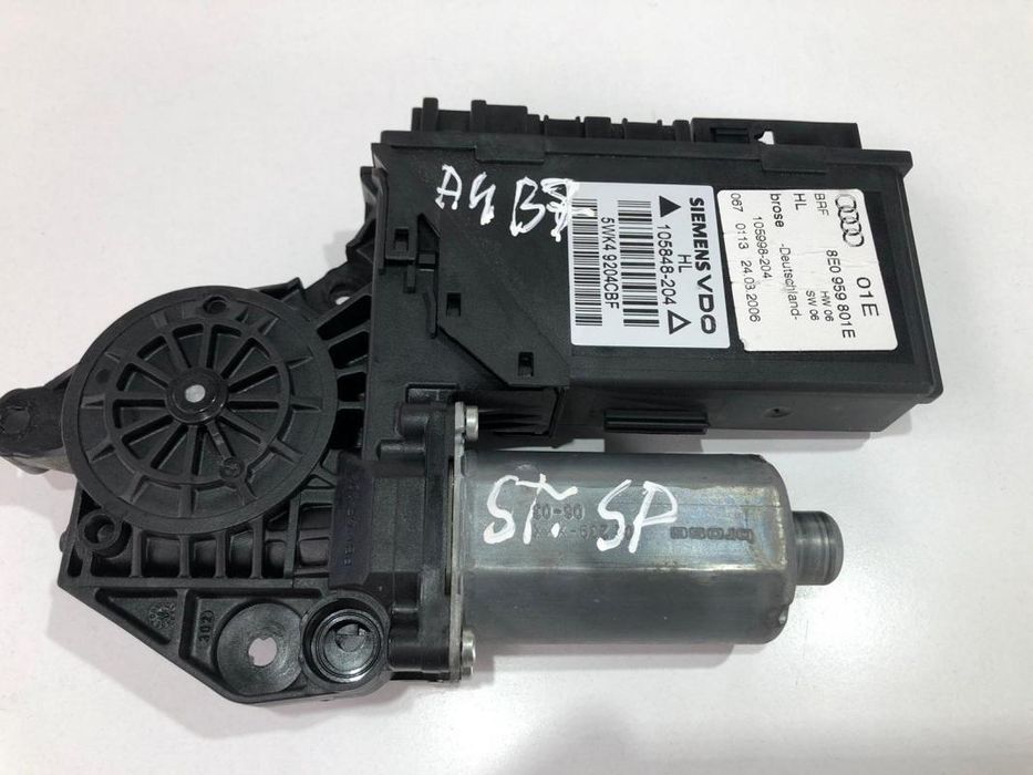 Motoras macara geam stanga spate Audi A4 8EC, B7 8E0959801E