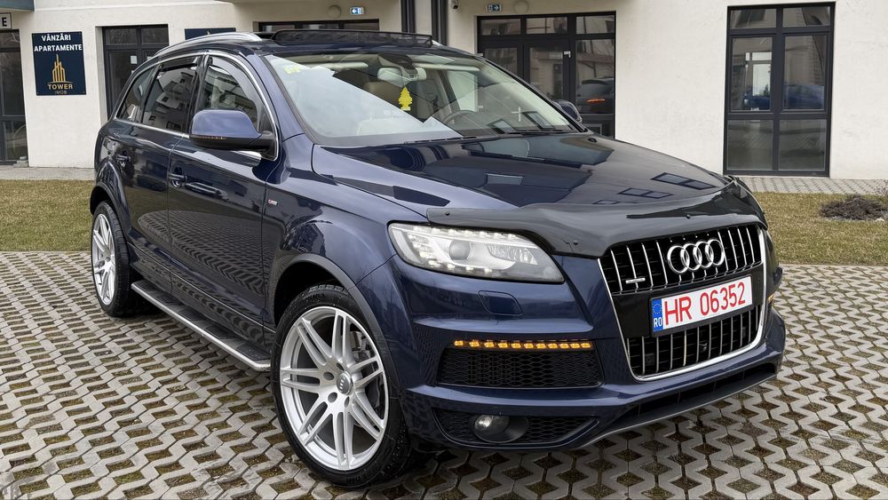 Audi Q7 2013 E5 Facelift 4.2 D 340 CP Quattro 3X S-Line 7 Loc Panorami